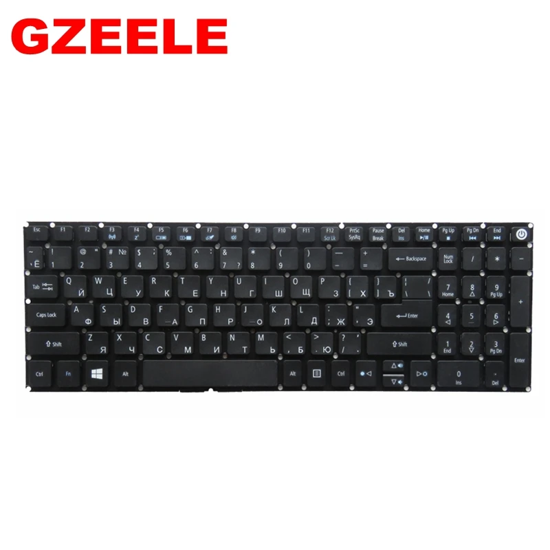 RU Клавиатура для ноутбука acer Aspire E5-574G E5-574T E5-574TG E5-722G RU Русский черный без рамки