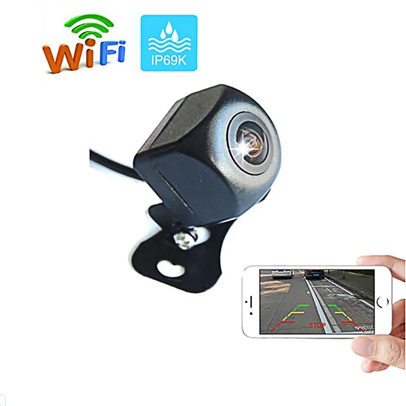 WIFI Reversing Camera Night Vision Car Truck Rear View Camera Mini Waterproof Driving Recorder For IOS For Android Tachograph