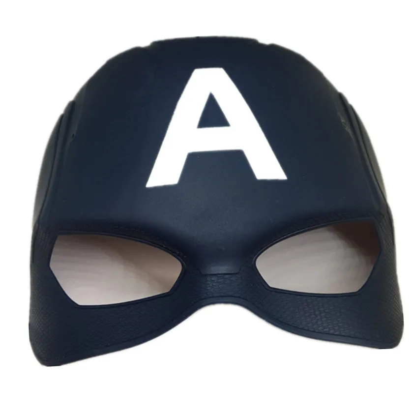 PVC Mask Новинка; Cos; маска супергероя из фильма «Капитан Америка»; маска на шлем из искусственной кожи; Косплей; Маска Стивен Роджерс; ПВХ; для взрослых; для Хэллоуина; Вечерние Маски - Цвет: PVC Mask