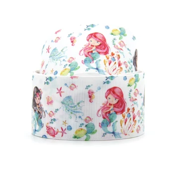 

50Y 38mm Girl Printed Grosgrain Ribbon Fabric DIY Wrapping/Party/Hair Bow Decoration Art Sewing,50Yc10025