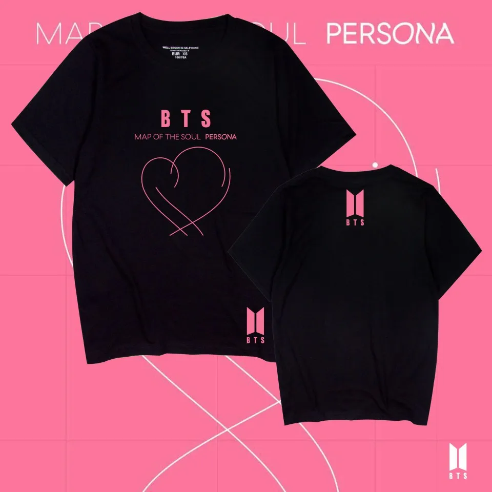 

Bys Bulletproof Boys Map of the Soul Persona Related Products Should Aid Clothes Celebrity Style Short Sleeve T-shirt