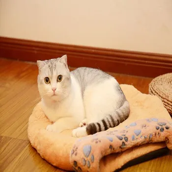 

60*23*18cm Super soft cat dog bed washable Coral velvet plush fabric kennel deep house cushion sofa Basket pet bed 1PC D004