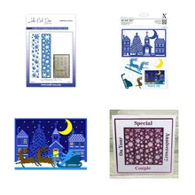 

Moon And Stars Metal Cutting Die Scrapbook Embossed Paper Card Album Craft Template Stencils New For 2021 Arrive