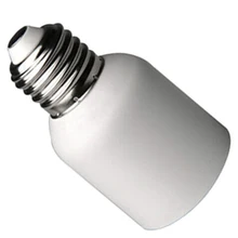 E27 К E40 винт база средний Светильник адаптер лампы белый пластик разъем Led лампа держатель конвертер термостойкие аксессуары для дома