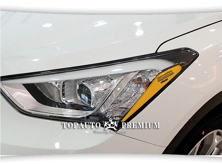 Для KIA Sorento- Наклейка на фару Sorento внешняя наклейка модификации 2шт