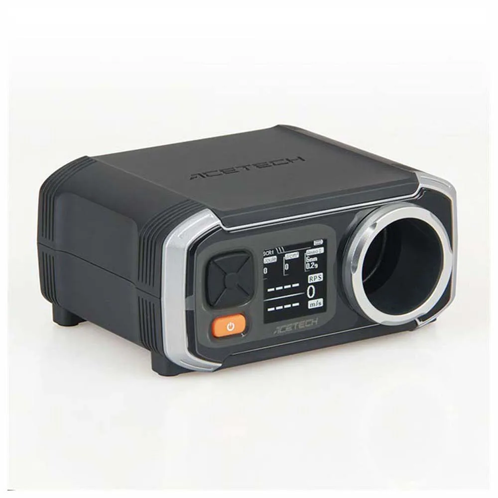 

AC6000 High Powers Speed Tester LCD Display Speedometer Pro Airsoft Support 5 Memory Slots Multi-Function Tachometer