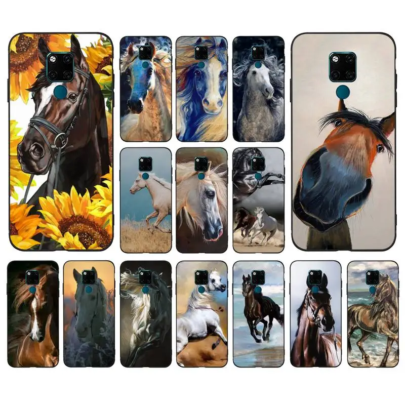 MaiYaCa Фредерик красавица лошадь чехол для телефона Huawei Mate 20 10 9 40 30 lite pro X Nova 2 3i 7se |