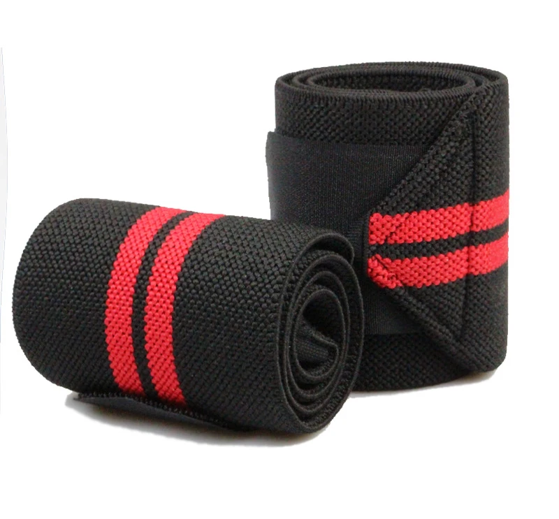 Weight Lifting Wristband Elastic Breathable Wrist Wraps Bandage Gym Fitness Weightlifting Powerlifting Wrist Brace Support Strap