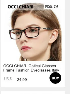 OCCI CHIARI, итальянский дизайн, весенние петли, линзы по рецепту, медицинские оптические очки, женские с рамой, в полоску, цветные, темно-синие, красные, W-CORRU