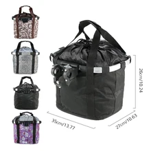 Сиденье для домашних животных, кошек, собак, велосипедная корзина, водонепроницаемое сиденье для домашних животных, велосипедная корзина, Передняя съемная велосипедная корзина, сумка для переноски, аксессуары для велоспорта