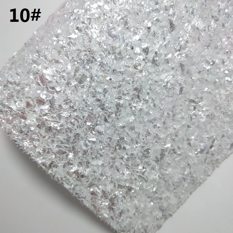 10 1 шт. 21X29 см блестящая ткань, блестящая кожа с кристаллами, блестящая кожаная простыня для изготовления луков LEOsyntheticoDIY T340A - Цвет: 10