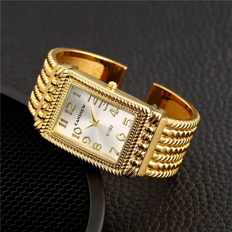 Bracelet Watch Dial Women Fashion Clock Square Stainless-Steel-Strap Zegarek Casual Ladies