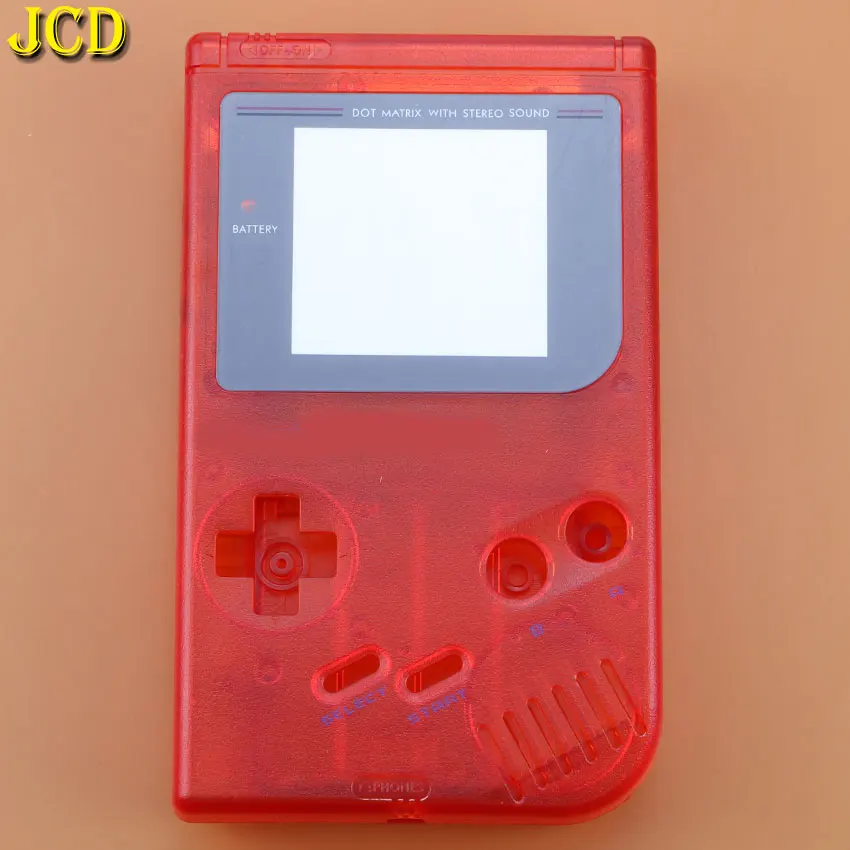 JCD 1 шт. 15 цветов для GameBoy Классическая игра замена пластиковая оболочка Крышка для Nod GB консоль DIY полный корпус для GB чехол - Цвет: B