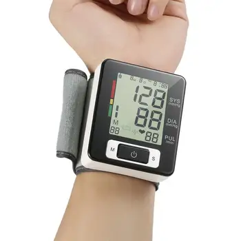 

Automatic Wrist Monitor Tonometer Meter Digital LCD Screen Portable health care sphygmomanometer Worldwide sale