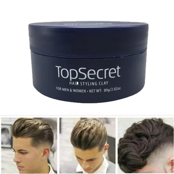 

Men Styling Hair Wax Moisturizing Long Lasting Hair Styling Solid Retro Style Wax Product Hair Styling Gel