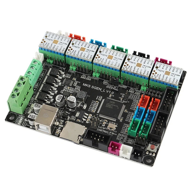 Аксессуары для 3D-принтеров MKS SGen-L материнская плата+ TMC2208 x 5 Silent Driver Kit Marlin