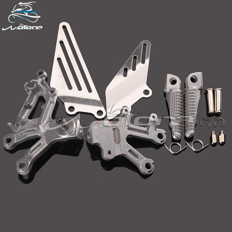 Спереди подножки для ног педали кронштейн для Kawasaki ZX12R ZX 12R ZX-12R 2002 2003 2004 2005