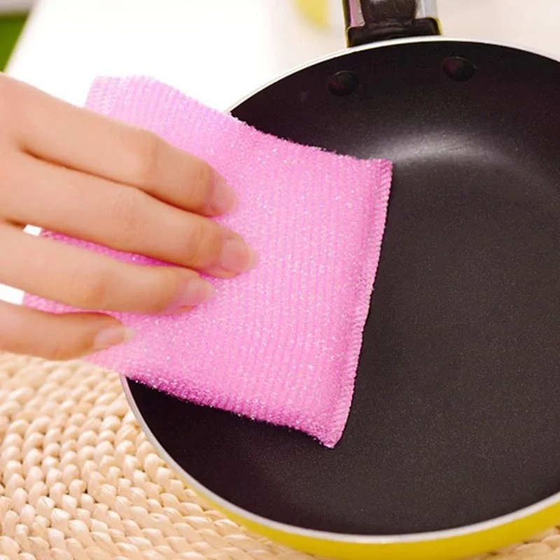 Sponge Cleaning Pots Pans  Household Sponge Scouring Pad