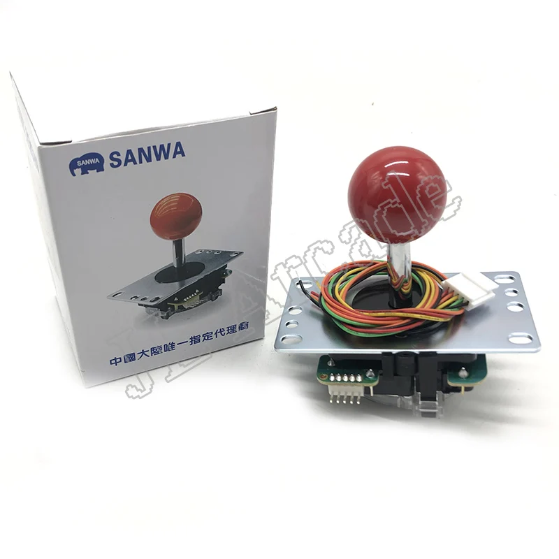 Джойстик Sanwa часовой механизм: японский JLF TP 8YT боевые рокер с Topball и 5pin провода для