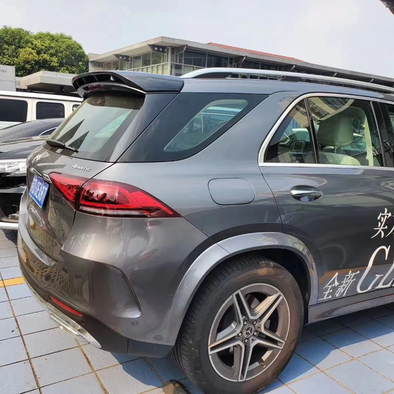 IN для Mercedes-Benz GLE grade ML-class W167 B стильная надрезаемая подкладка, abs модифицированный спойлер на крыше