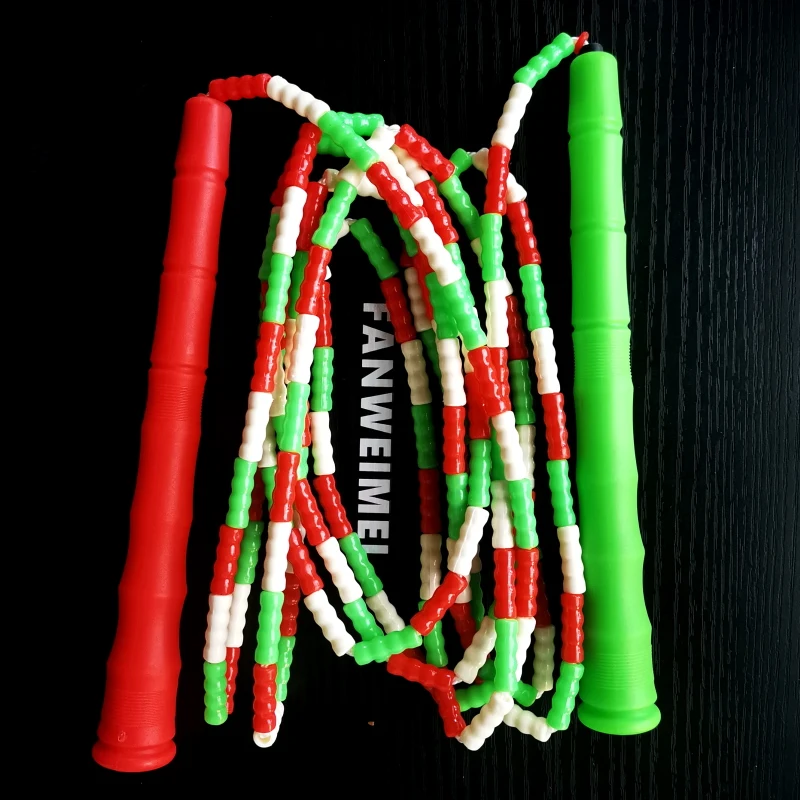 NEVERTOOLATE 3 METER 21CM LONG HANDLE  jump Skipping skip Rope PVC beginner Soft Beaded beading beads basic  lose weight 3