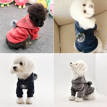 

Pet Dog Clothes Winter Warm Soft Coat Jumpsuit Thicken Outdoor Hoodies for Dogs Pet Clothing Supplies Outfit Ropa Perro