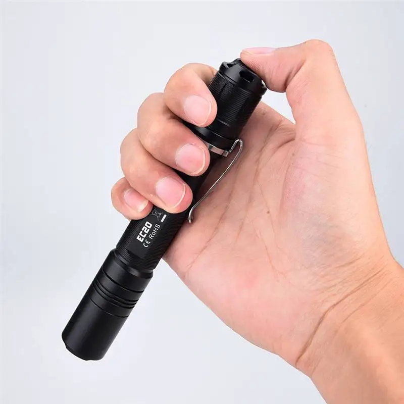 Fitorch EC20 XPL HD 550lm 145m Mini Pocket Light Outdoor Work Light AA EDC Tactical Flashlight Lantern Lamp Spotlight Torch