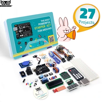 

Kuongshun Starter Kit for Arduino with 27 Project Tutorials