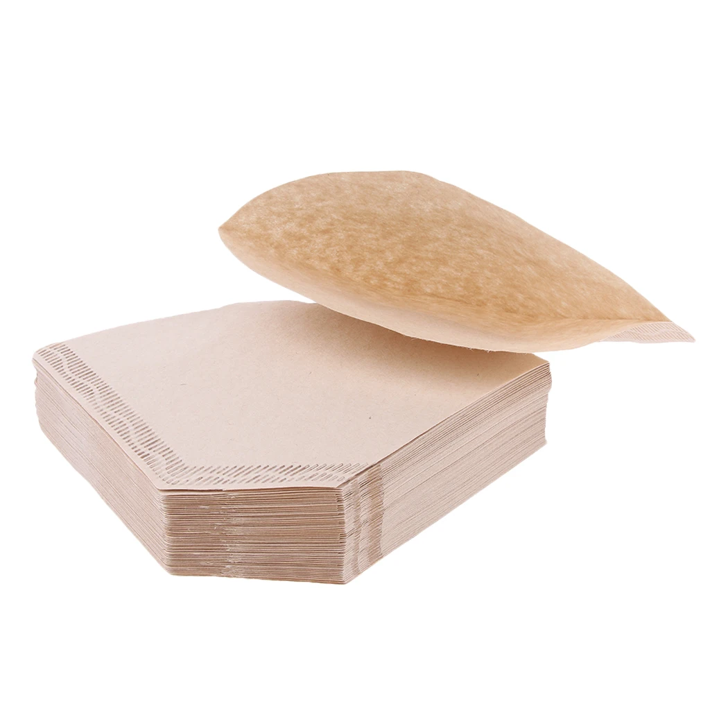 Pack Of 100 Pieces Of # 4 Coffee Filter Paper, Unbleached, Free Of