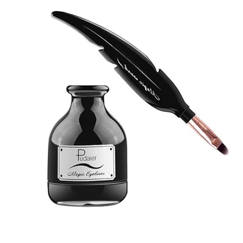 

Pudaier Eyes Liner 3Ml Feather Ink Eyeliner Waterproof Liquid Eye Liner Gel Long-Lasting Eye Pencil
