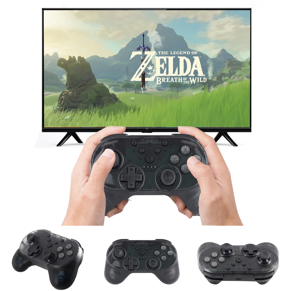 NFC Bluetooth подключение N-Switch беспроводной геймпад NS Joy-игра с палочками контроллер двойной двигатель с поддержкой Viberation Kinect