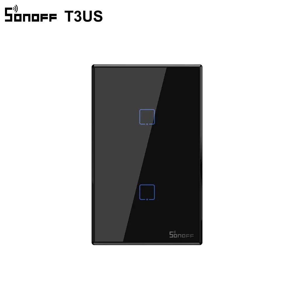 Itead SONOFF TX T2/ T3 стандарт США беспроводной Wifi светильник умный сенсорный экран