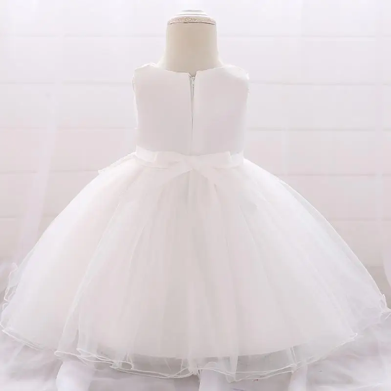 Хлопковое рождественское кружевное платье для новорожденных; vestido infantil; платье для первого дня рождения; Одежда для маленьких девочек; платья принцессы
