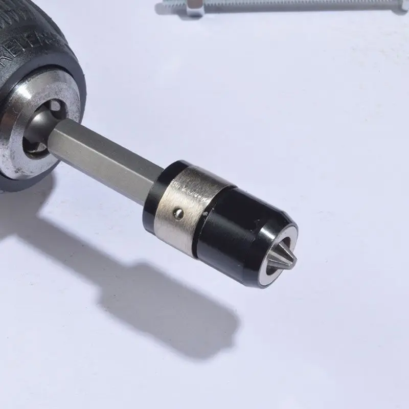 Магнитное кольцо 1/" 6,35 мм Металл сильный намагничиватель винт электрическая отвертка Philips bits E65B