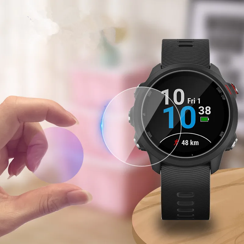 3 шт. защитная пленка из закаленного стекла для часов Garmin vivo active HR/Chronos/vivo sport/D2