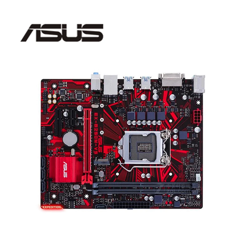 Для Asus EX-B250M-V5 оригинальная б/у Материнская плата Intel B250 B250M DDR4 LGA 1151 i7/i5/i3 USB3.0 SATA3 |