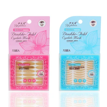 

70pcs Mesh Lace Invisible Double-fold Eyelid Sticker Transparent Invisible Self-adhesive Eyelid Tape Sticker Big Eye Decoration