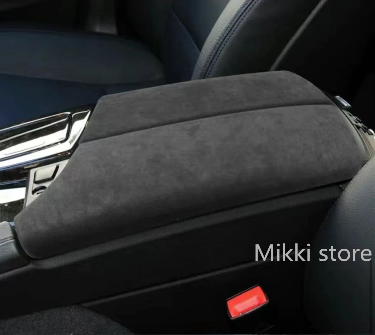 Покрытие для автомобильного подлокотника Ultrasuede отделка панели наклейка BMW 5
