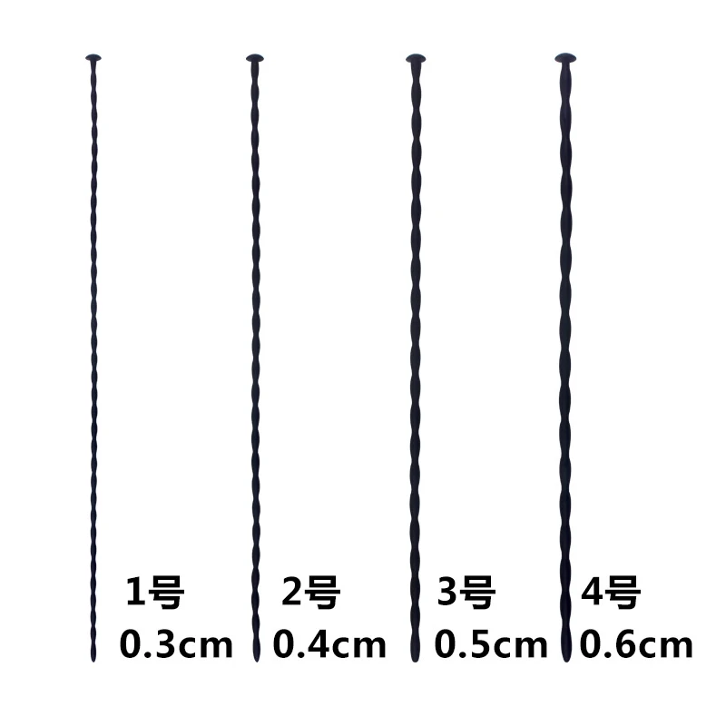 Urethral Catheter Penis Dilator Sound Horse Eye Penis Plug Silicone Catheter Sounding Men Masturbation Sex Toys Urethral Inserts