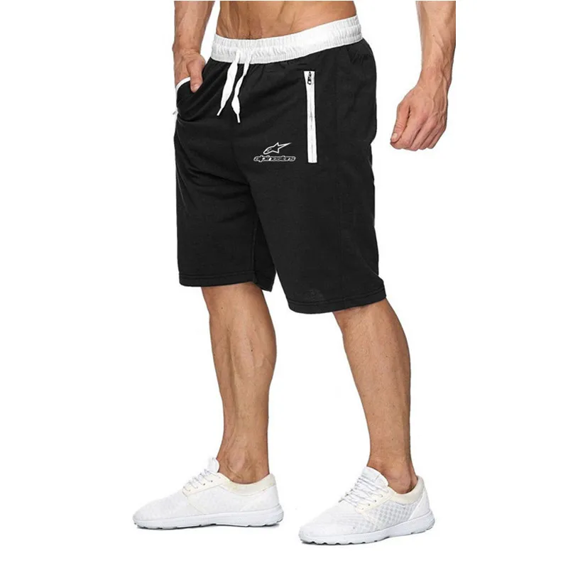 

New Alpinestars Short Pants Mens Fitness Bodybuilding Shorts Man Summer Beach Shorts Workout Male Breathable Sportswear Jogger
