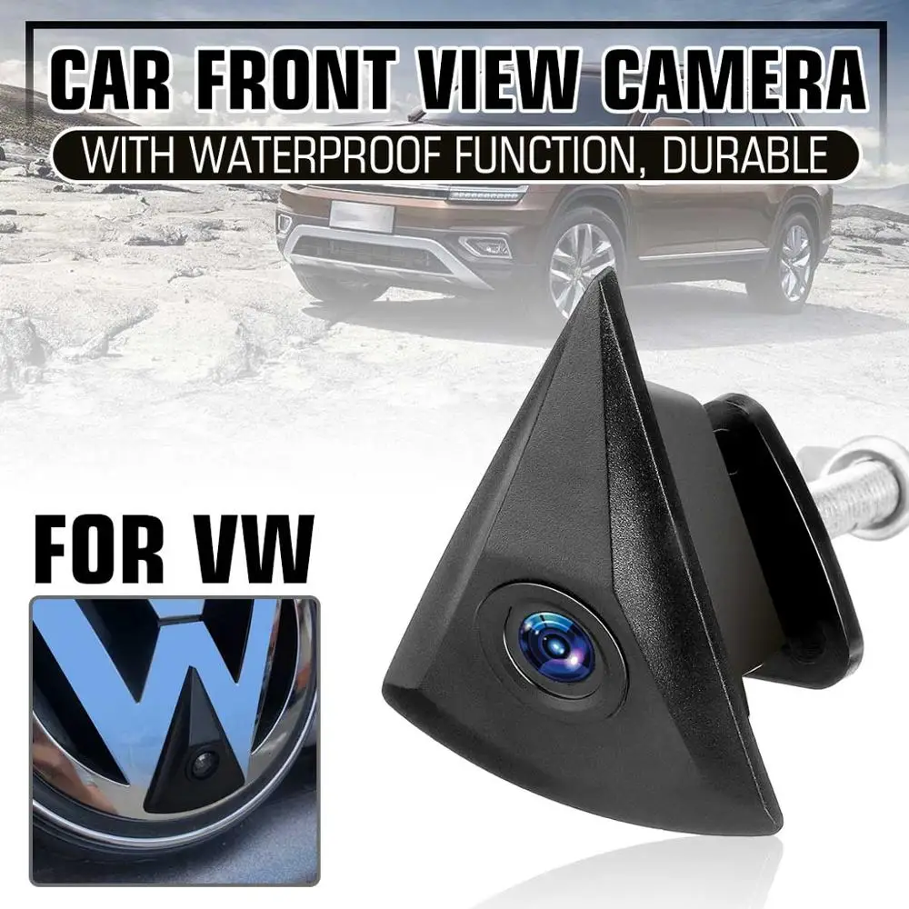 CCD HD Автомобильная Камера Переднего Вида Logo Waterproof 170 Degree for VW Volkswagen GOLF Jetta Touareg Passat
