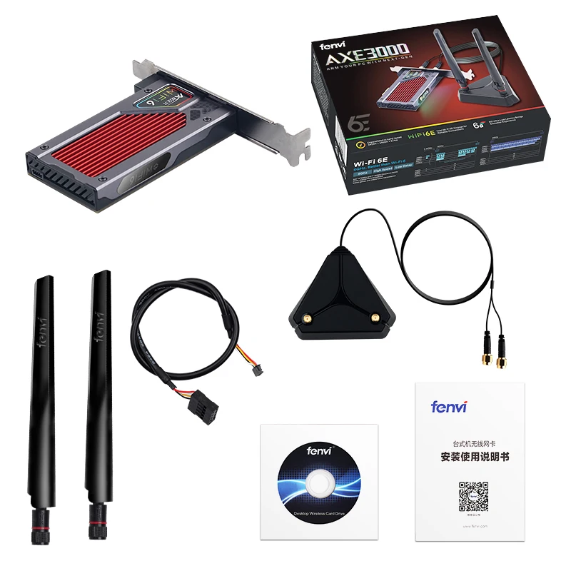 Fenvi desktop wi-fi 6e ax210 pcie wifi
