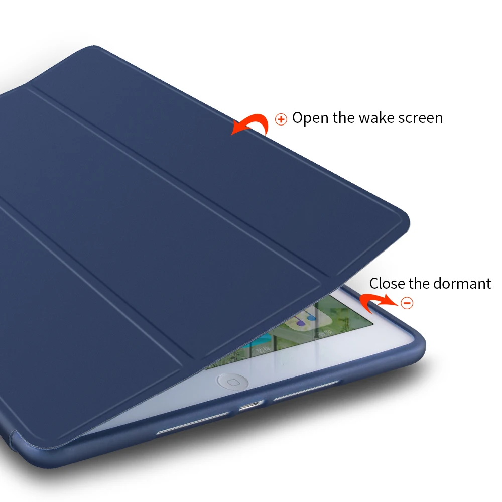 Чехол DOWSWIN для ipad 2 3 4, мягкая задняя крышка, ТПУ кожаный чехол для ipad 4, откидной смарт-чехол для ipad 2, Чехол для ipad 9,7 чехол