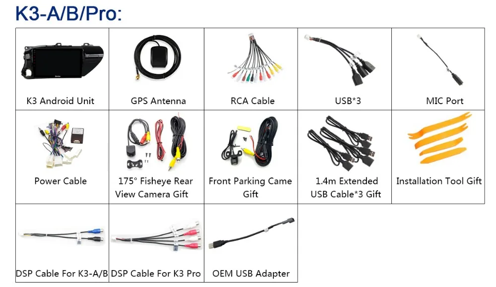 Clearance 360° 4*Camera 4G LTE Android 9.0 8Core 4G+64G SPDIF DSP CarPlay Car Multimedia GPS Navigation Radio for Toyota Hilux 2015-2019 28 Clearance 360° 4*Camera 4G LTE Android 9.0 8Core 4G+64G SPDIF DSP CarPlay Car Multimedia GPS Navigation Radio for Toyota Hilux 2015-2019 28