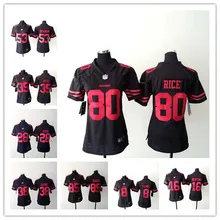 Женщины дамы Все сшитые Сан-Франсиско s#52 Патрик Уиллис#7 Колин Каперник#38 джаррид хэйн Боумен Карлос Гайд Джерси