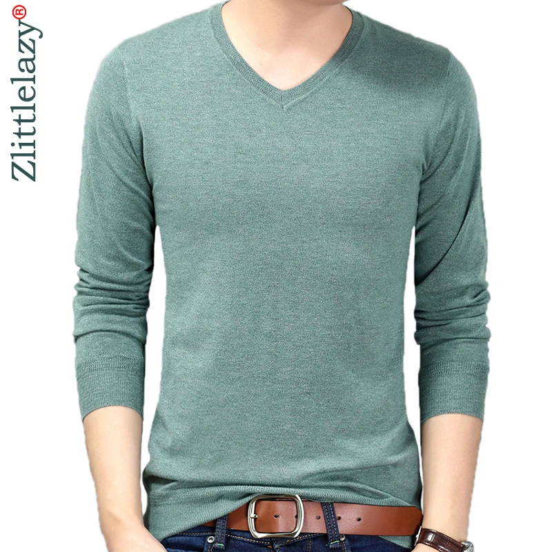 Male Pullover Sweater Slim Fit Men 