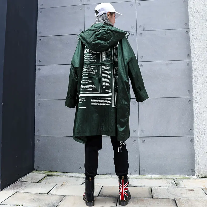 XITAO/женская модная куртка большого размера на шнурке, новинка года, Осеннее винтажное элегантное Свободное пальто в стиле богини WLD2610
