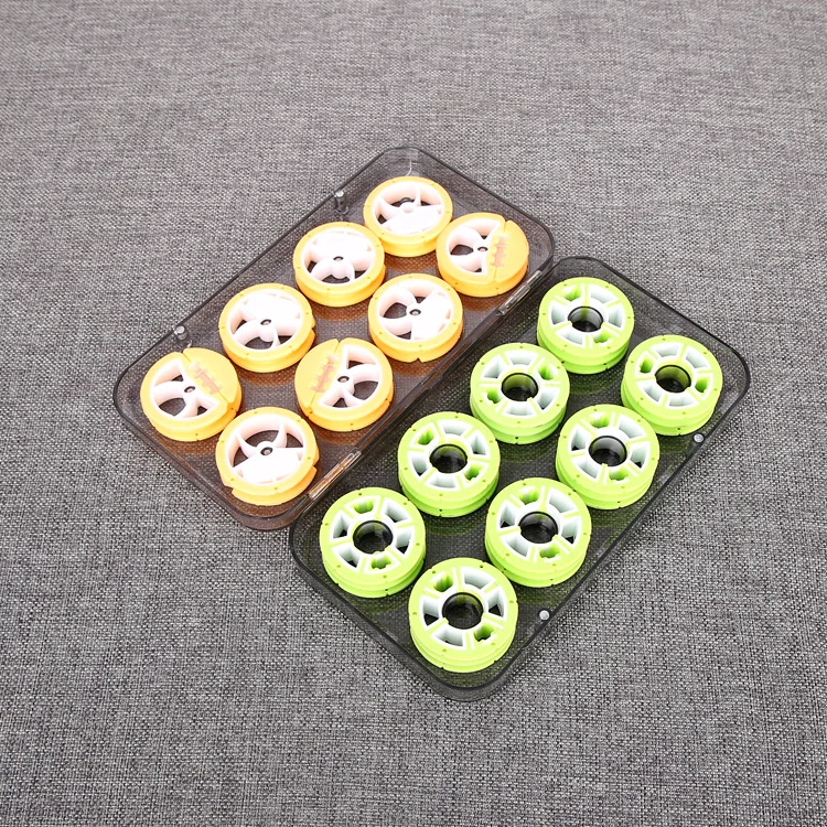 

2019 New Style Angling Supplies Colorful Silica Gel Main Thread Reel 16 Axis Does Not Damage Line Fishing Accessory Box Fishing