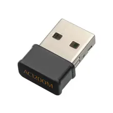 AC 1200m wifi dongle Беспроводная сетевая карта 2,4g/5,8g Мини Wi-Fi Usb гигабитная беспроводная сетевая карта Wifi adpter RTL8812