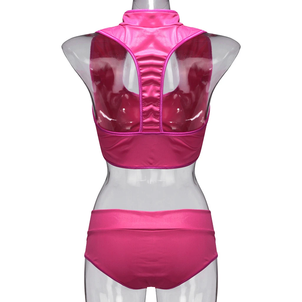 Faux Leather Sexi Women Panties Porno Sexy Lingerie Set Corset Sex Top Blouse Erotic Underwear Ladies Panty Pole Dance_voghion.com